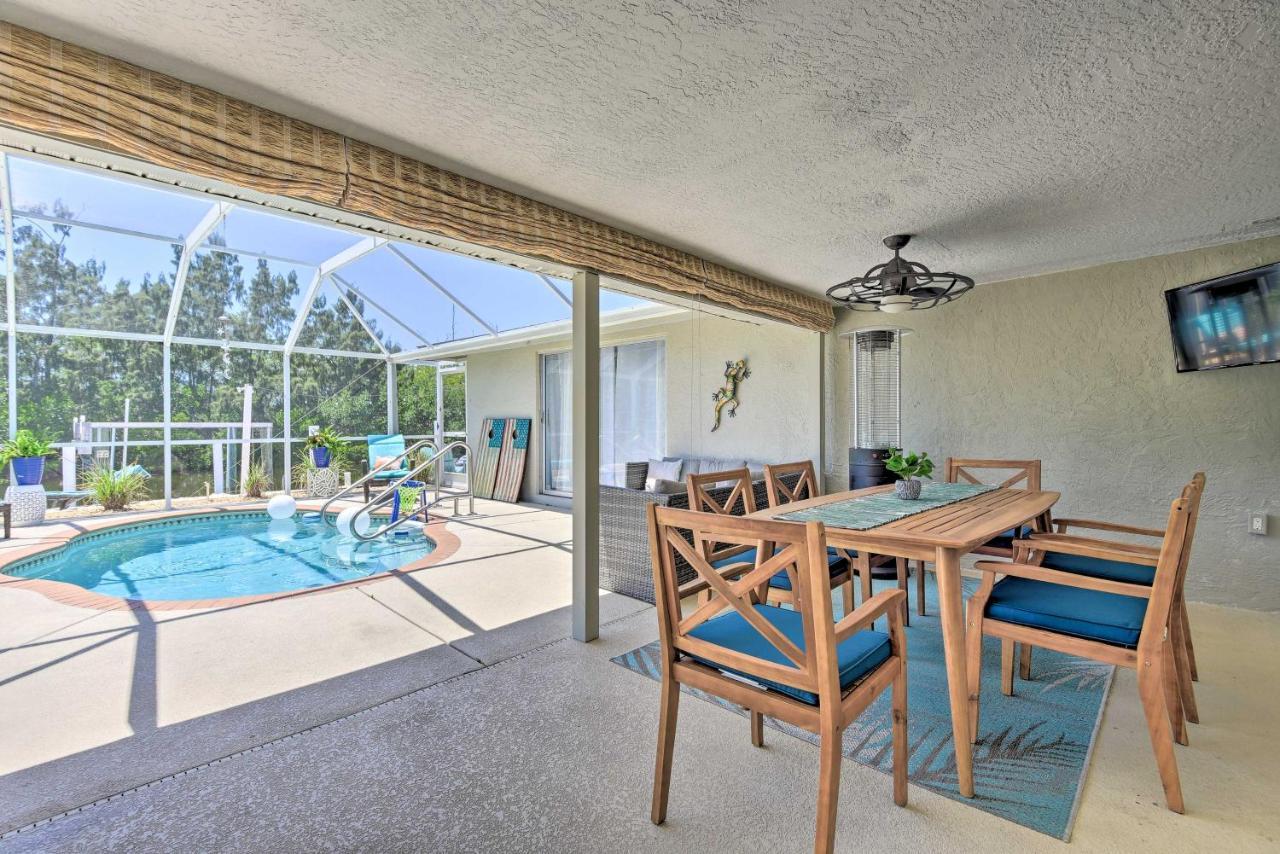 Waterfront Bradenton Home Heated Pool And Fire Pit Exterior foto